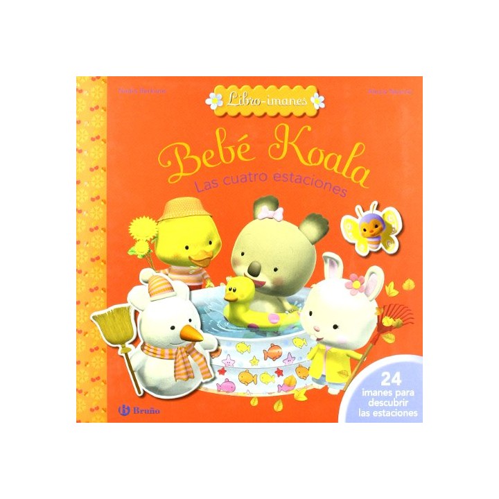 Bebé Koala: Las cuatro estaciones. Libro-imanes.